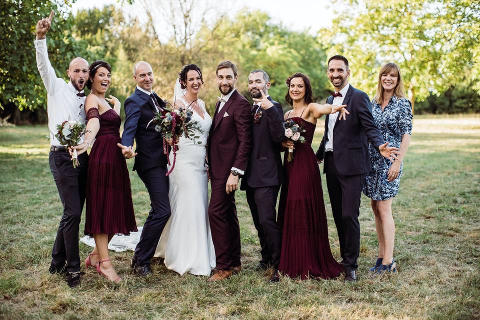 Un mariage d'Automne champêtre