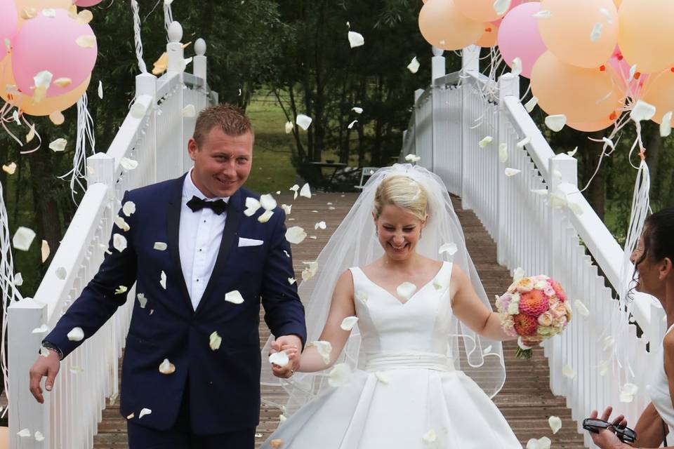 Bouquet en ballons tendus