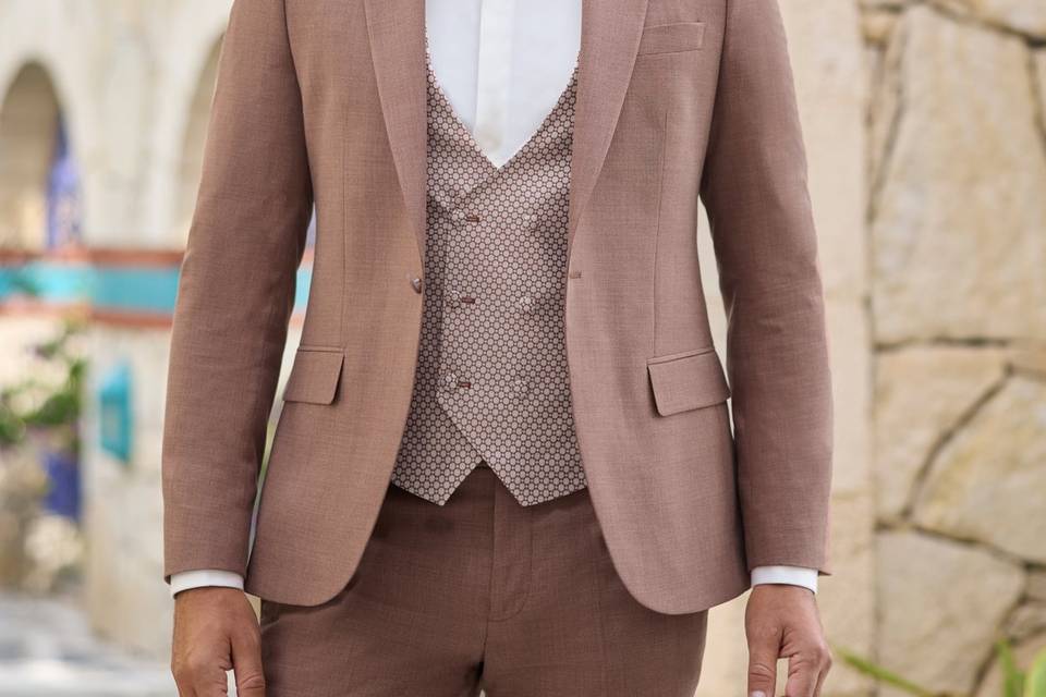 Costume 5 pièces cinammon