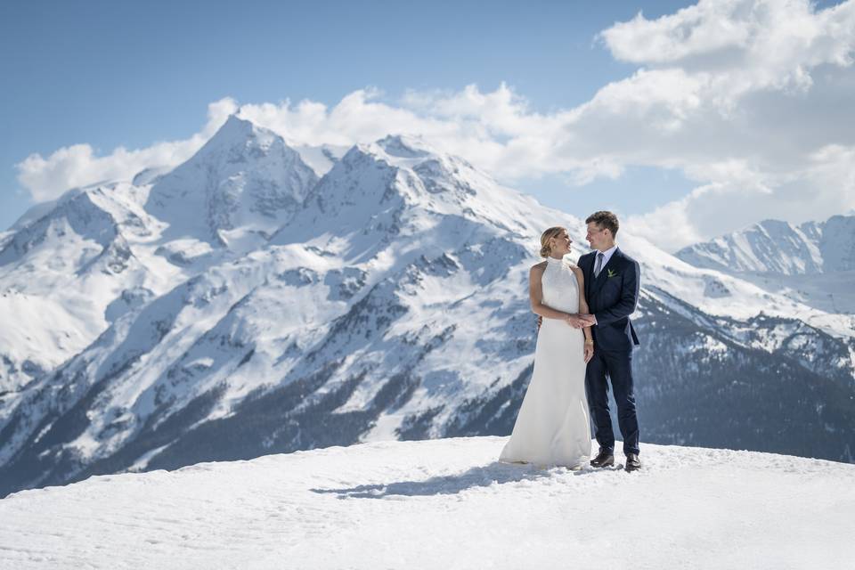 Mariage à La Rosière en Savoie
