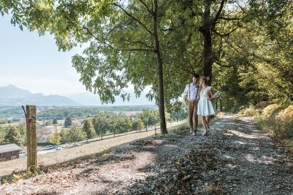 Mariage à la ferme avec C&Y