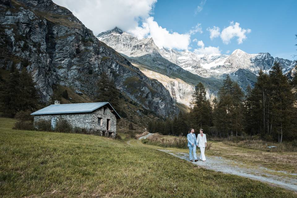 Mariage à la montagne