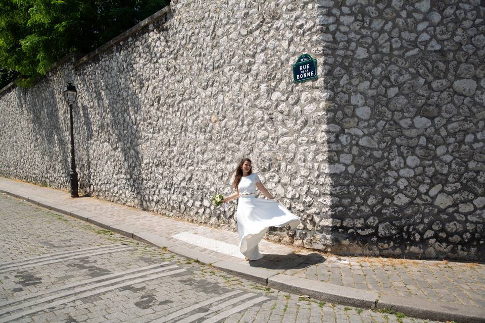 Charline mariée