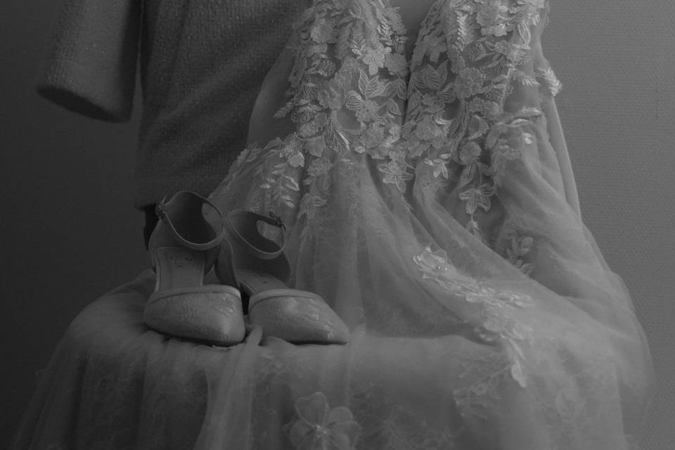 Robe de la mariée