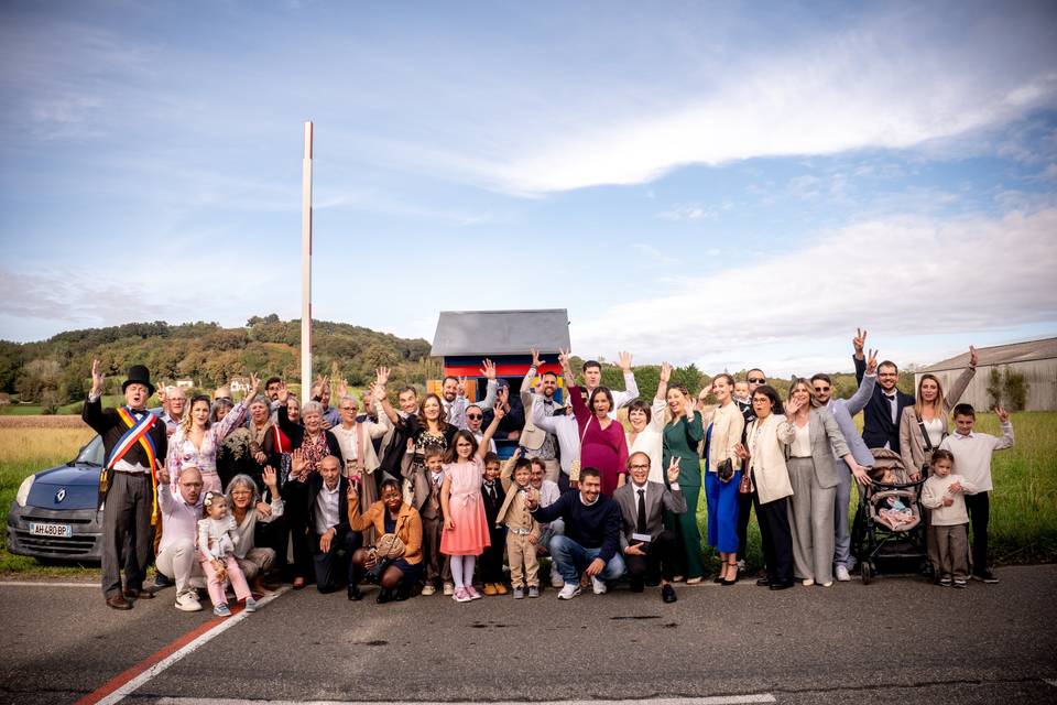 Les invités à la douane