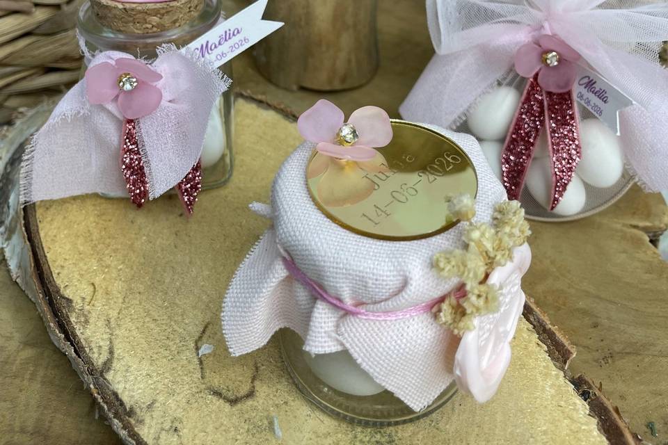 Propositions mariage rose