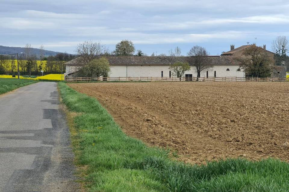 Vue côté jardin