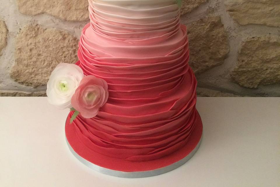Wedding cake dégradé