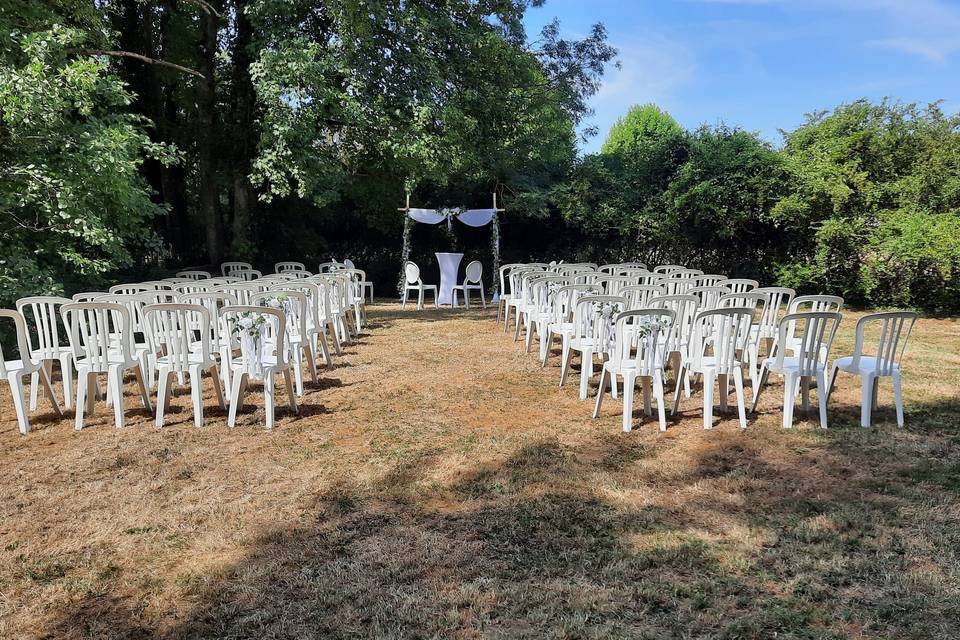 Cérémonie Laïque en plein air