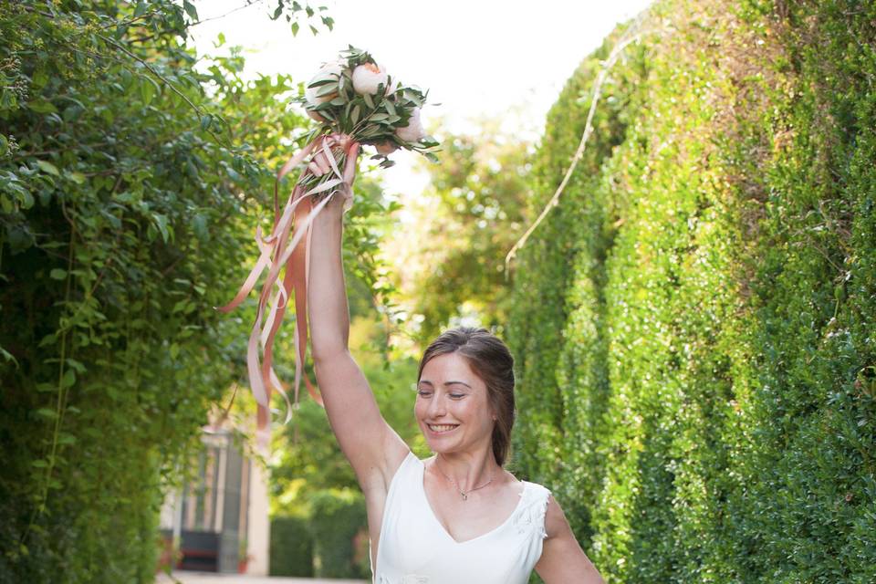 La mariée danse