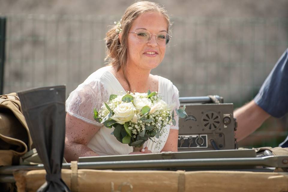 Arrivée de la mariée