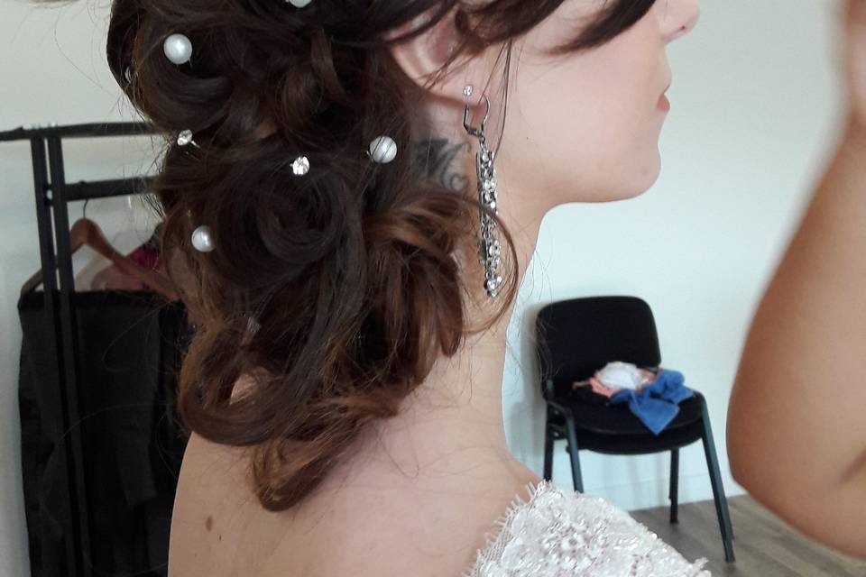 Chignon mariée