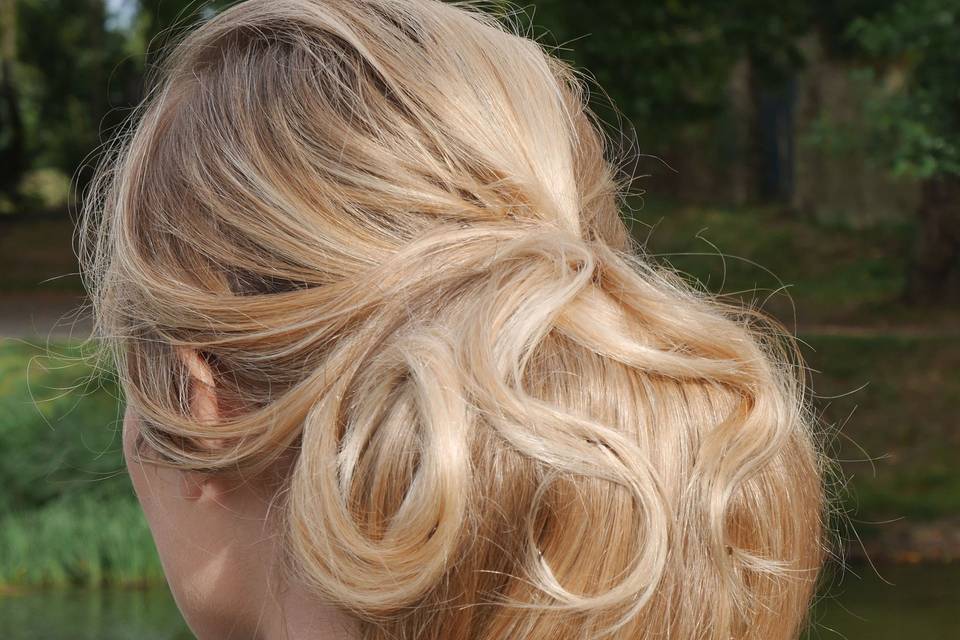 Chignon tressé