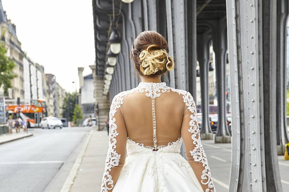 Chignon mariée