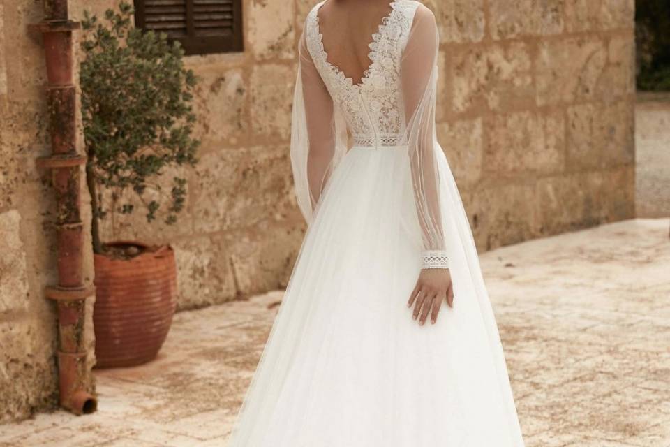 Robe bohème en tulle
