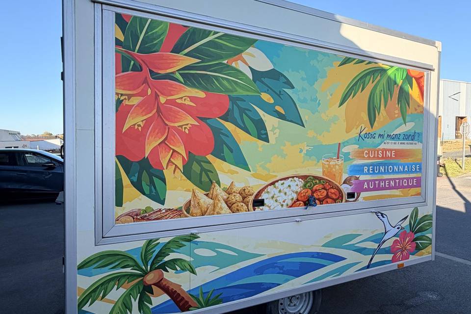La remorque food-truck