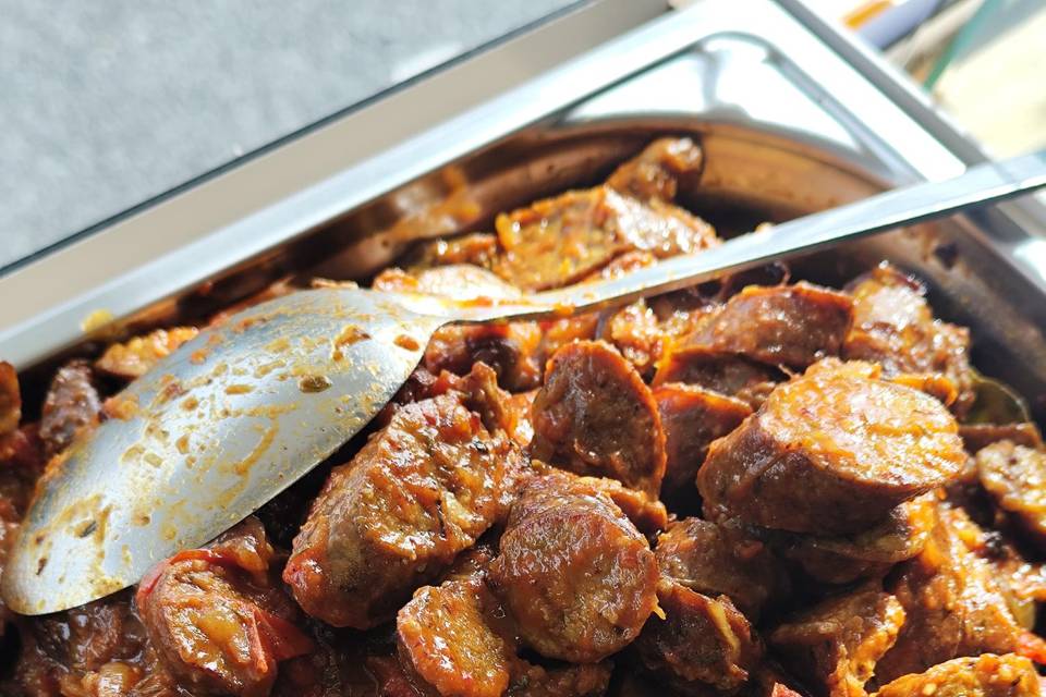 Rougail saucisses fumées
