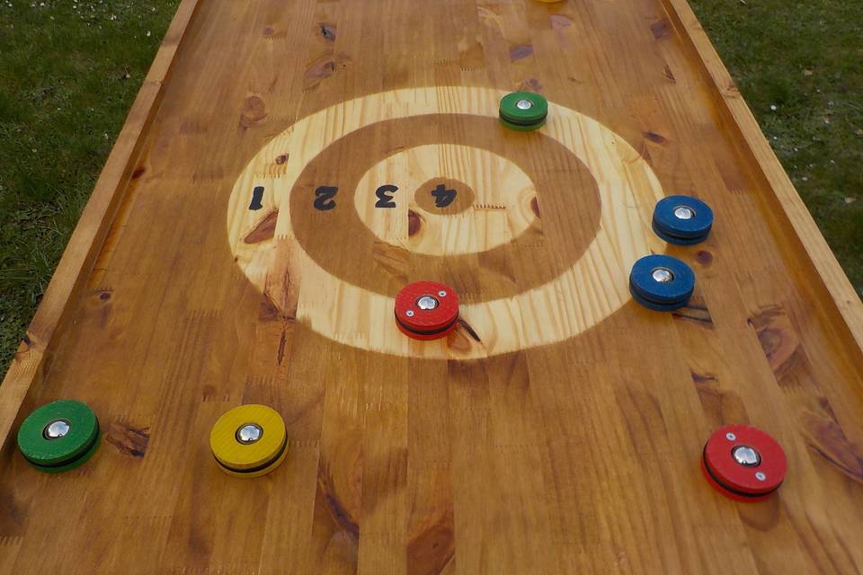 Jeu de curling/billard catalan