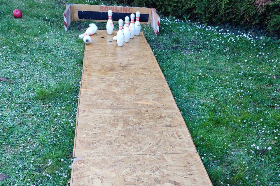Piste de bowling