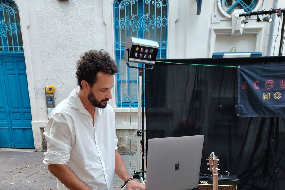 Clavier et guitare