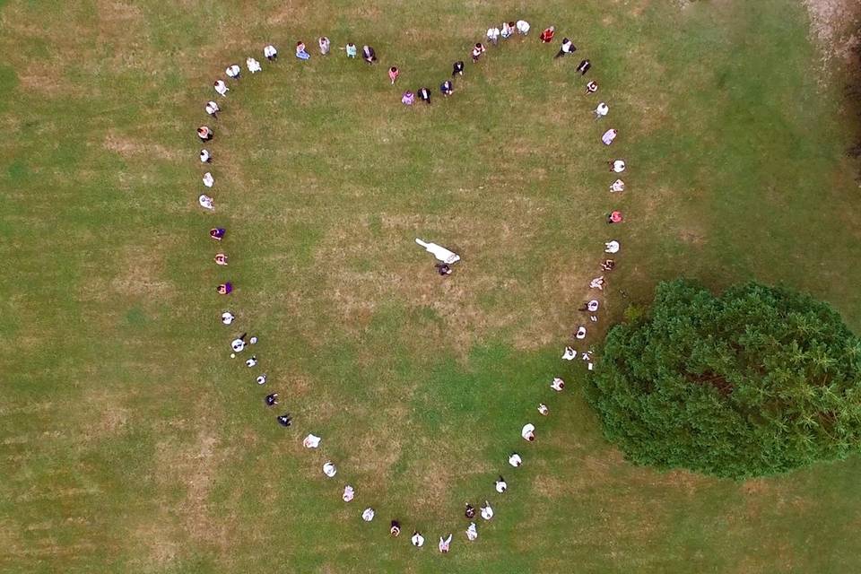 Mariage par drone