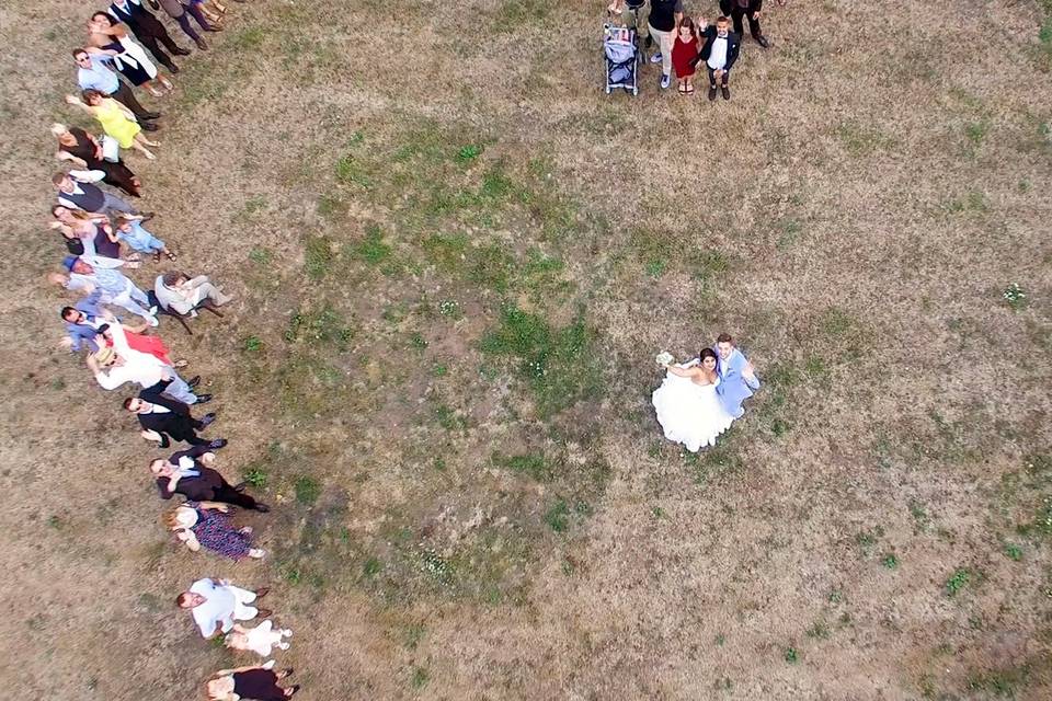 Mariage par drone