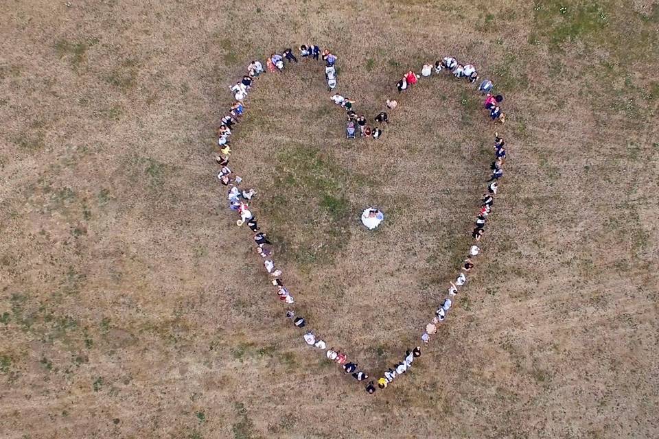 Mariage par Drone