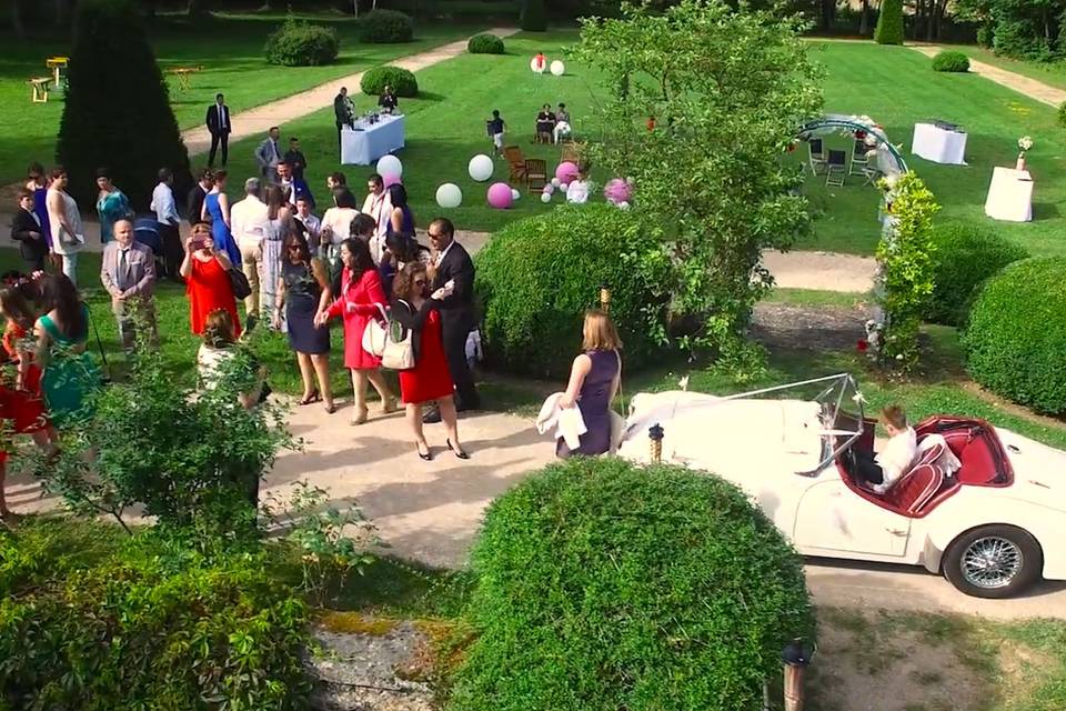 Mariage par drone