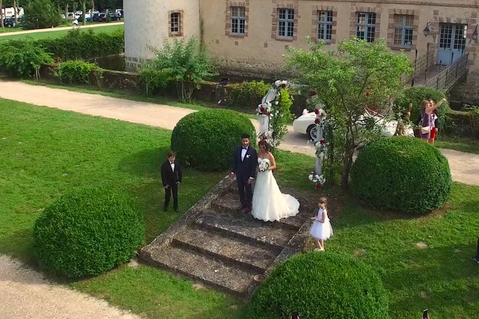 Mariage par Drone