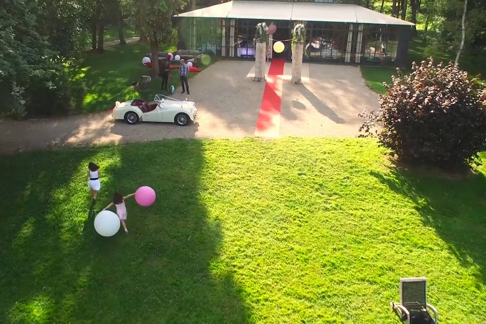 Mariage par drone