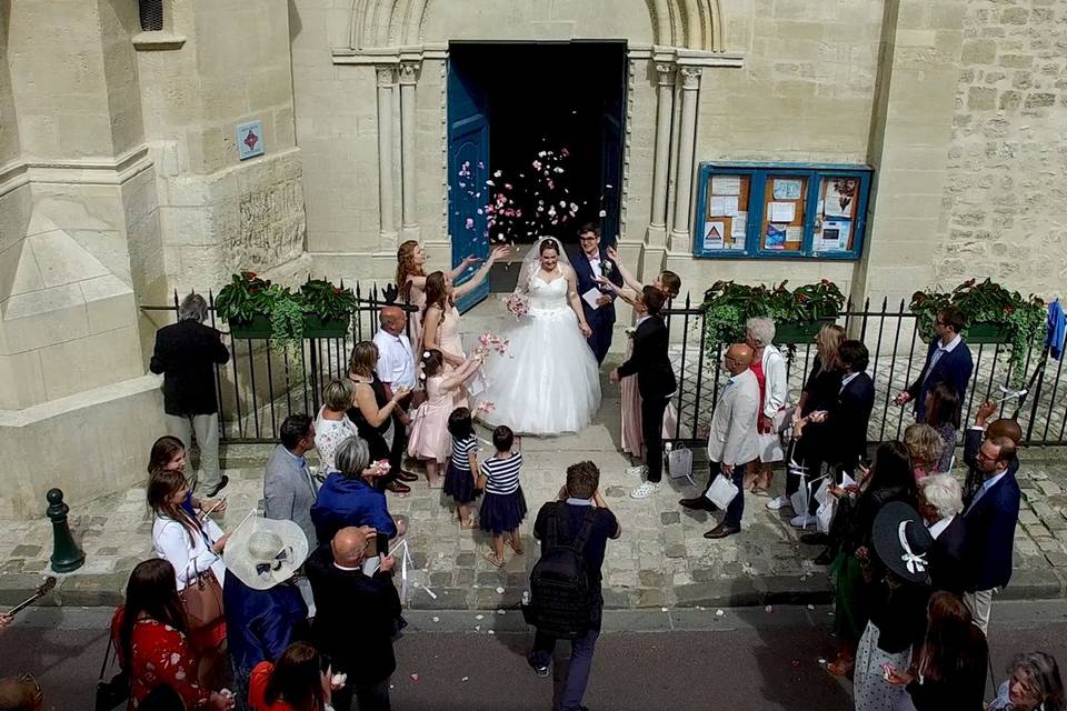 Mariage par Drone