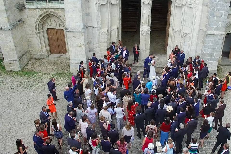 Mariage par drone