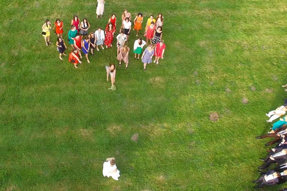 Mariage par drone