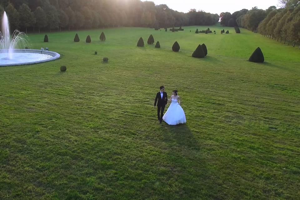 Mariage par drone