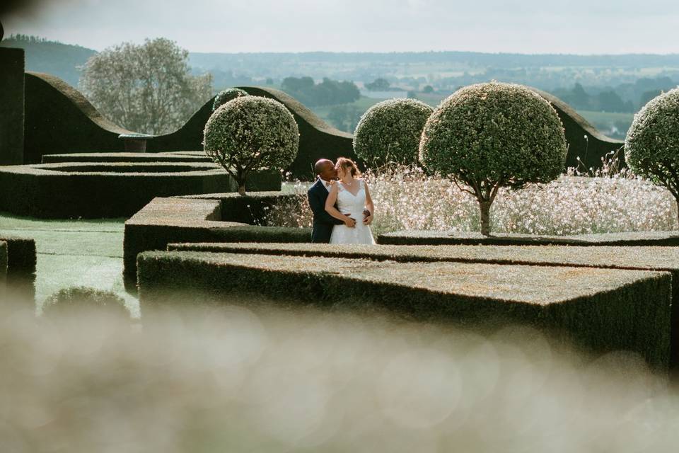 Séance photo de couple chateau