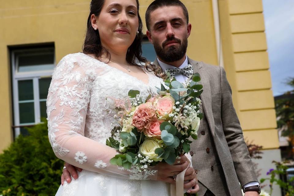 Les mariés full couleurs