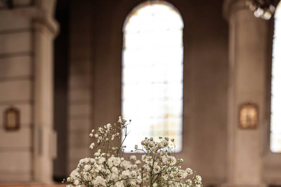 Fleurs eglise