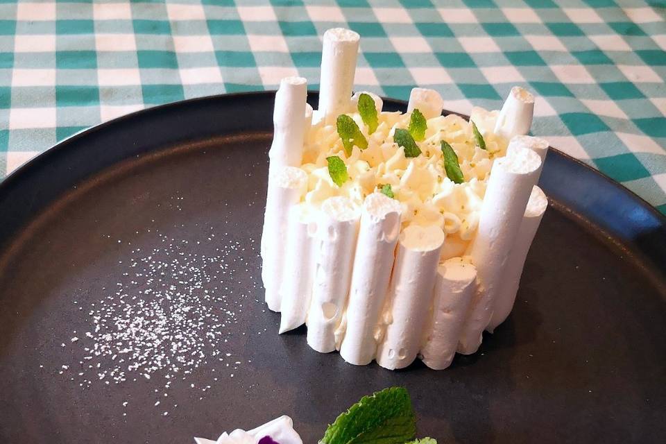 Vacherin mojito