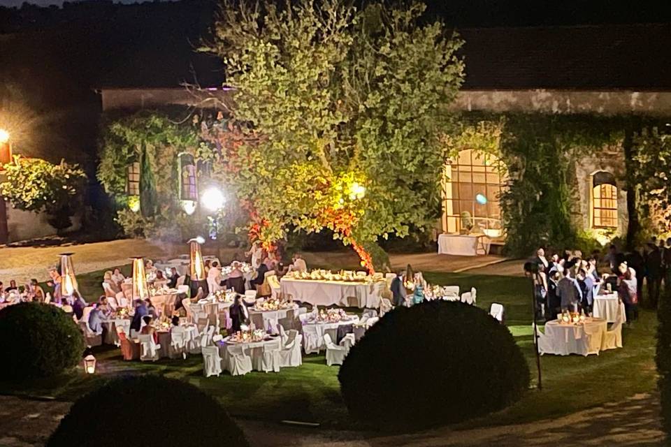 Diner sous le ciel étoilé