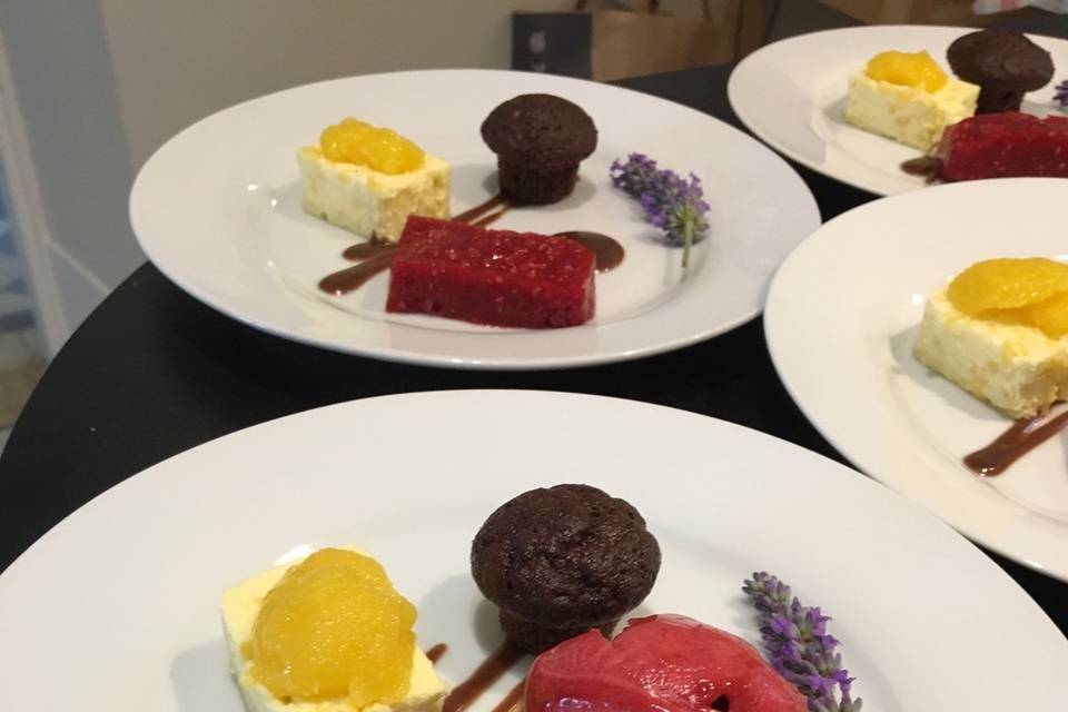 Trilogie de desserts