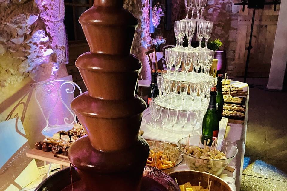 Fondue au chocolat