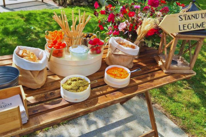 Stand légumes et tapenades