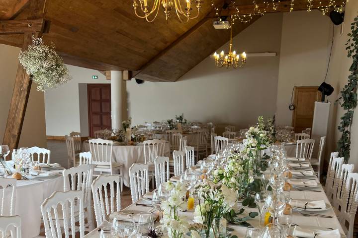 Table dressée pour Mariage
