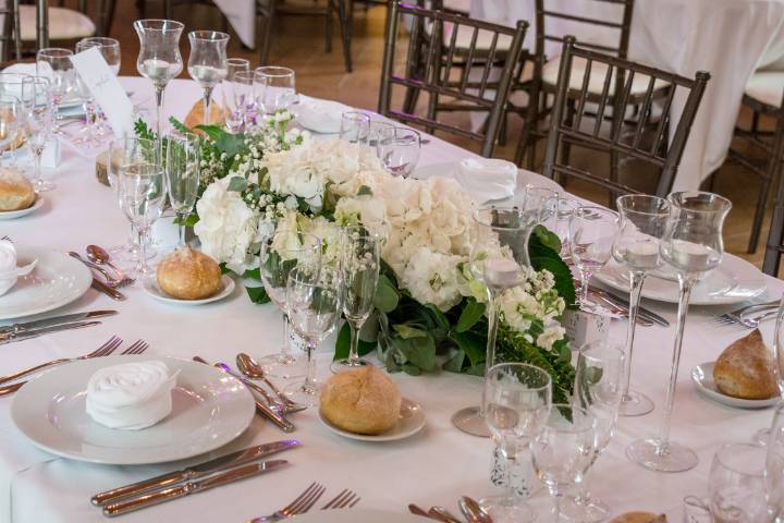 Table dressée pour Mariage