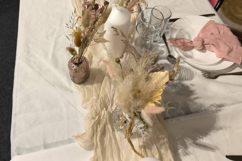 Table mariés