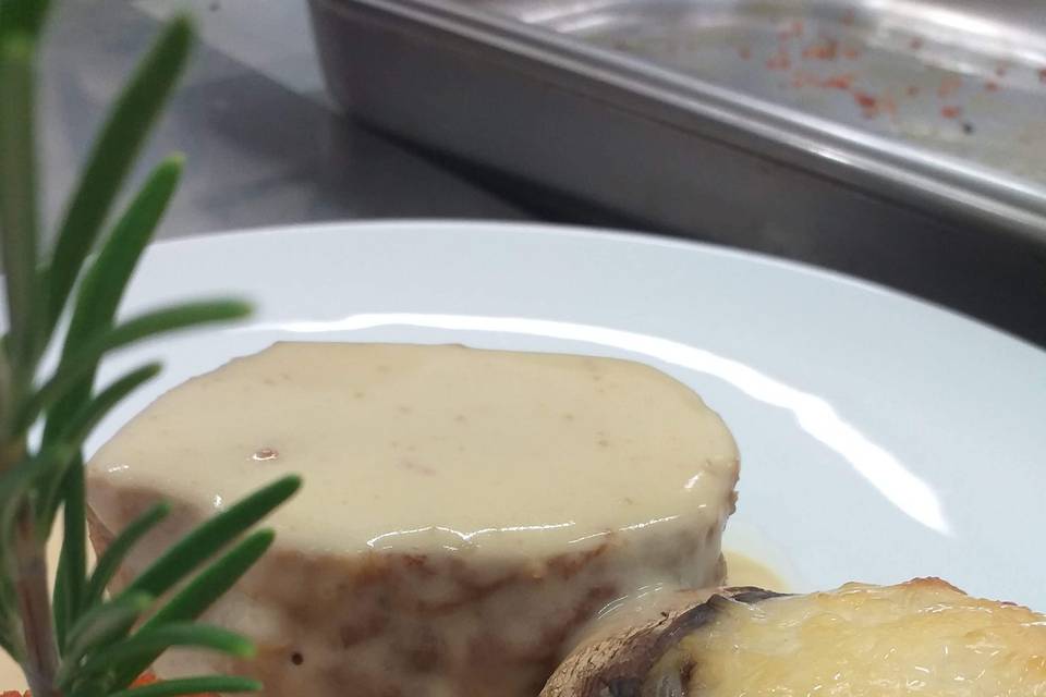 Foie gras à l'assiette