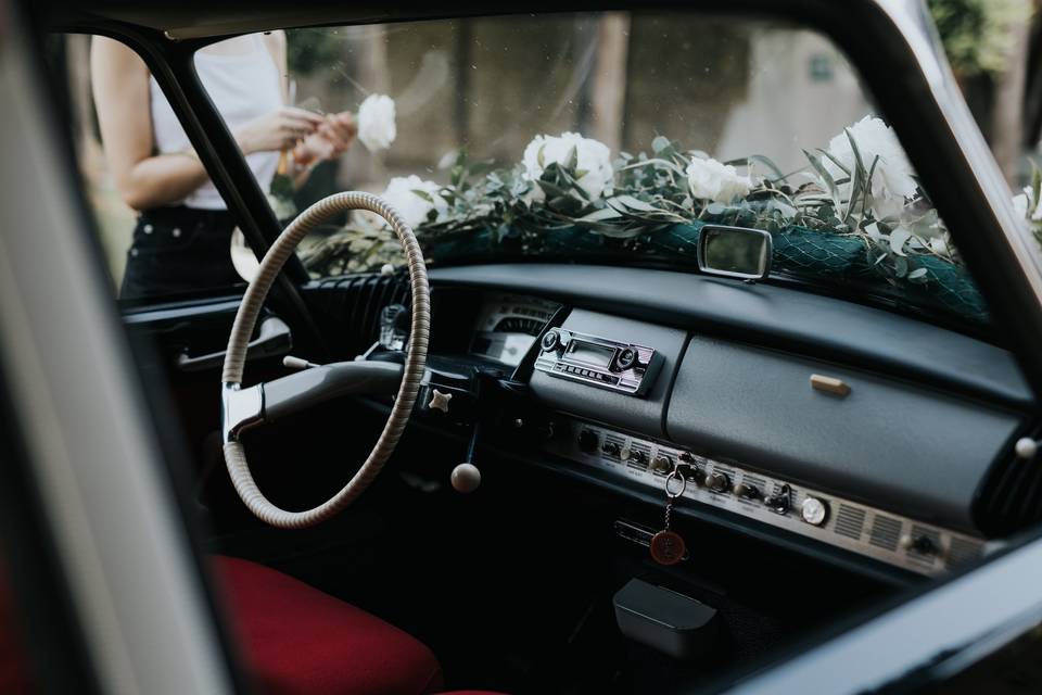 Intérieur de la voiture