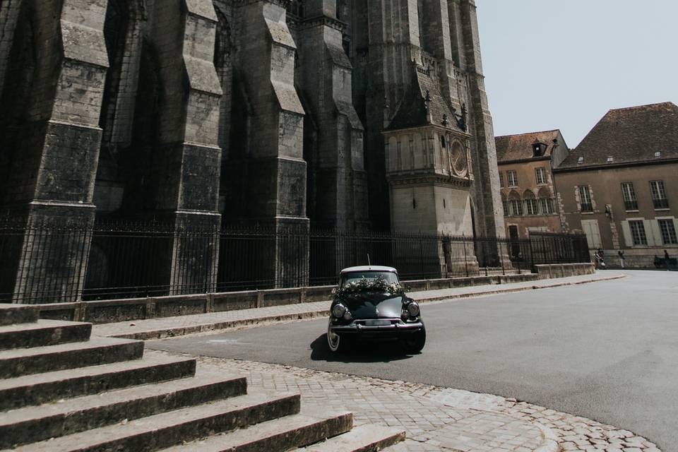 Voiture durant la cérémonie