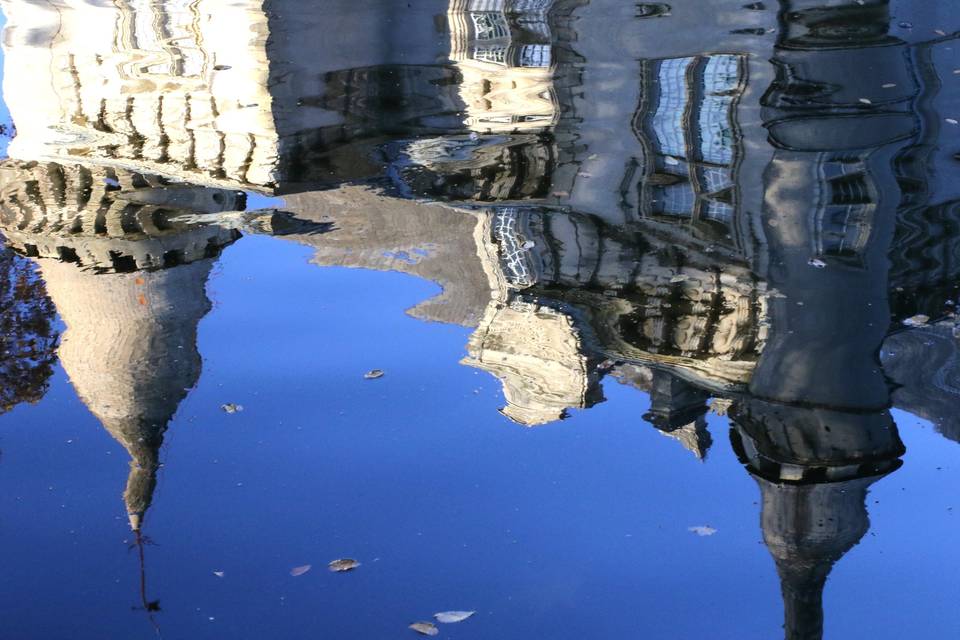 Fondat et le miroir d'eau