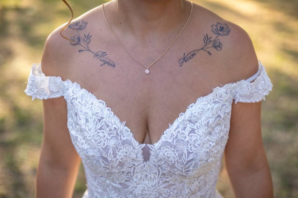 Une magnifique mariée